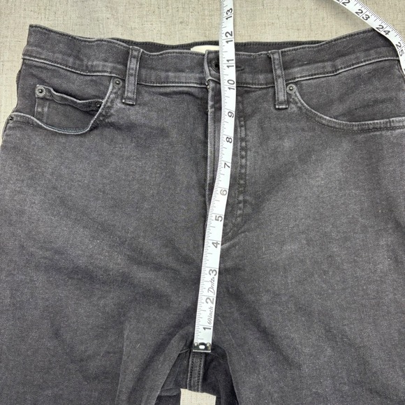 Everlane High Key Stovepipe Jeans Black Cotton High Rise Women's size 29 - Picture 10 of 11